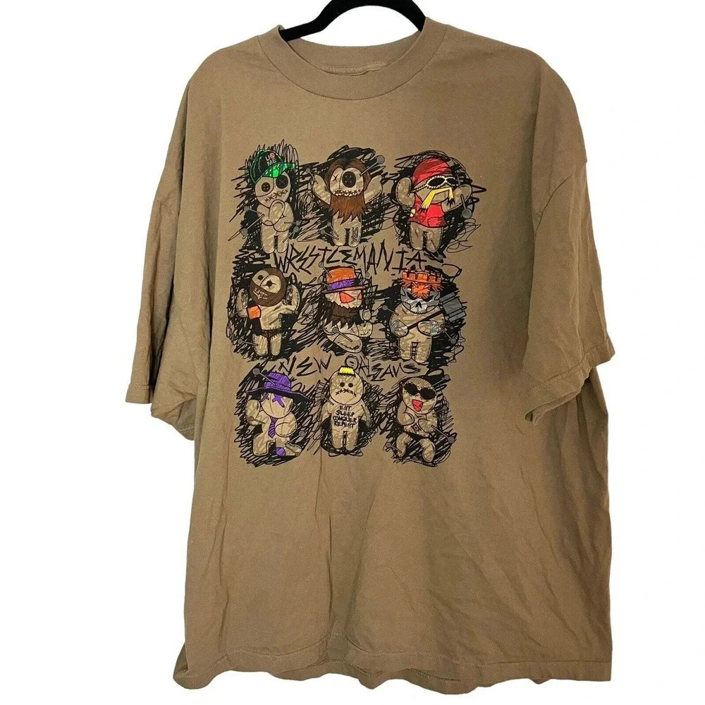 WWF WWE 2014 WrestleMania‎ XXX NOLA Voodoo Doll T-Shirt 3X
